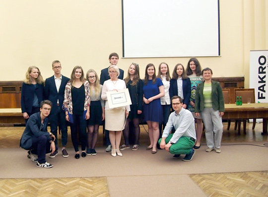 FAKRO wraz z młodzieżą kształtuje przestrzeń FAKRO wraz z młodzieżą kształtuje przestrzeń